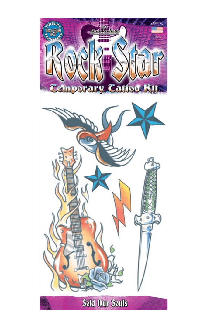 Tinsley Transfers Rockstar Tattoo Kit Accessories