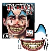 Tinsley Transfers Clown Face Temporary Tattoo Clowns