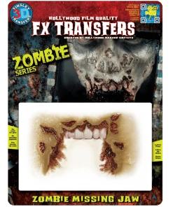 Tinsley Transfers Zombie Missing Jaw FX Transfer Accessories