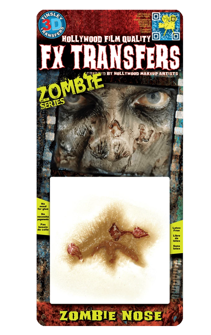 Tinsley Transfers Accessories Zombie Nose FX Transfer