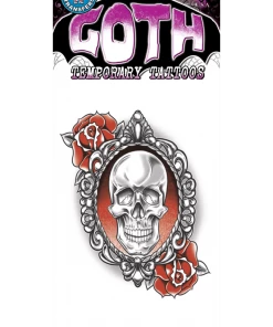 Tinsley Transfers Accessories Skull And Roses Goth Tattoo Accessory