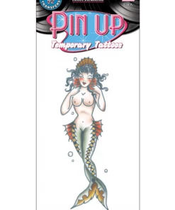 Tinsley Transfers Mermaid Pin Up Tattoo
