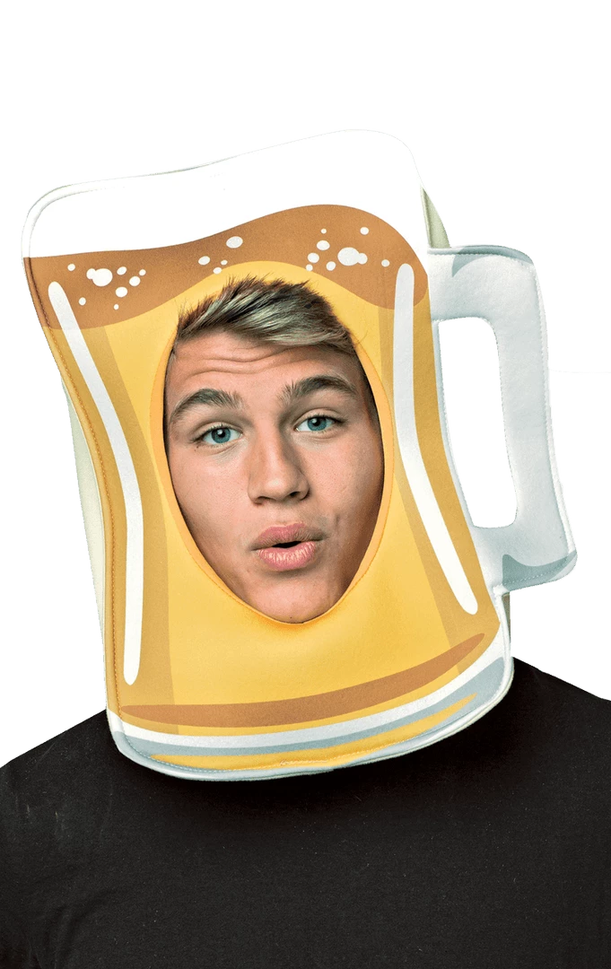 Rasta Imposta All Mens Costumes Beer Mug Headpiece