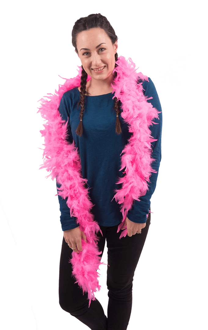 Bristol Novelty Pink Feather Boa