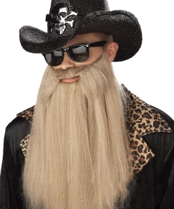California Costumes 80s Blues Rocker Beard Celebrity