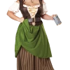 California Costumes All Womens Costumes Adult Tavern Maiden Costume (Plus Size)