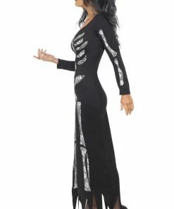 Smiffys Skeleton Dress Costume All Womens Costumes