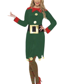 Smiffys Ladies' Elf Costume