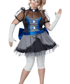 California Costumes Twisted Doll Plus Size Costume All Womens Costumes
