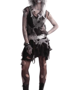Bristol Novelty Women's Punk Zombie Costume