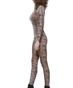 Smiffys Tiger Bodysuit Adults
