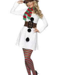 Smiffys Adult Miss Snowman Costume All Womens Costumes
