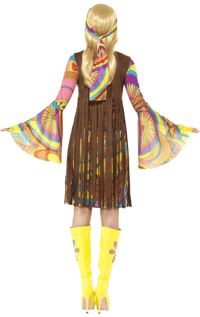 Smiffys 1960s Groovy Lady Costume All Womens Costumes