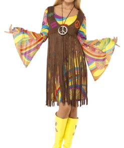 Smiffys 1960s Groovy Lady Costume All Womens Costumes