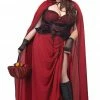 California Costumes All Womens Costumes Dark Red Riding Hood Costume (Plus Size)