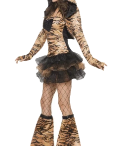 Smiffys Fever Tiger Costume Adults