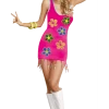 Generic Groovy Flower Dress Costume All Womens Costumes