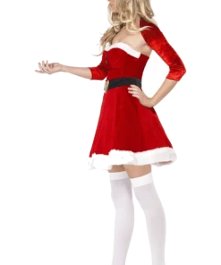 Smiffys Fever Miss Santa Costume All Womens Costumes