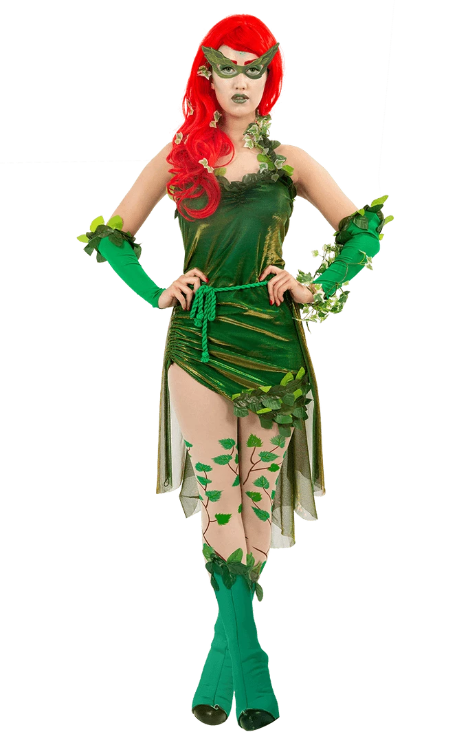 California Costumes Ladies Poison Ivy Lethal Beauty Fancy Dress Outfit