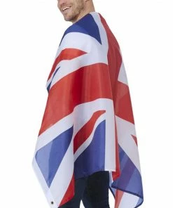 Generic Large Union Jack Flag Around The World