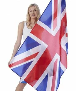 Generic Large Union Jack Flag Around The World