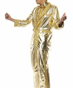 Smiffys Adult Gold Elvis Costume