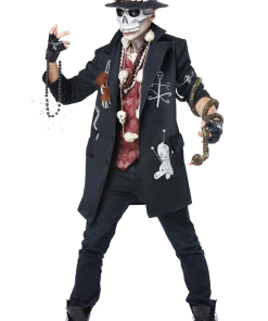 California Costumes Mens Voodoo Dude Costume