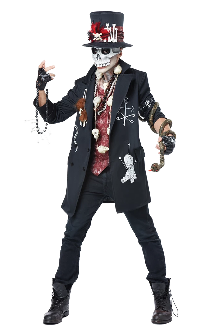 California Costumes Mens Voodoo Dude Costume