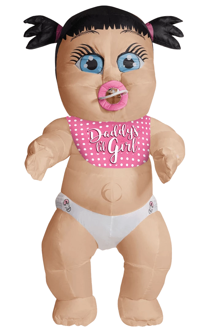 Rubies Adults Daddy's Girl Inflatable Costume All Mens Costumes