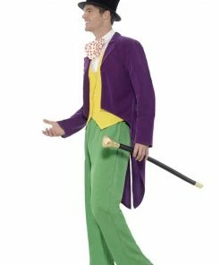 Smiffys Adult Roald Dahl Willy Wonka Costume All Mens Costumes