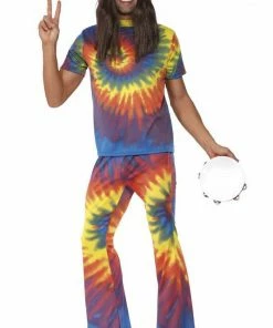 Smiffys 60s Tie Dye Hippie Costume