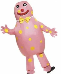 Smiffys Adult Inflatable Mr Blobby Costume All Mens Costumes