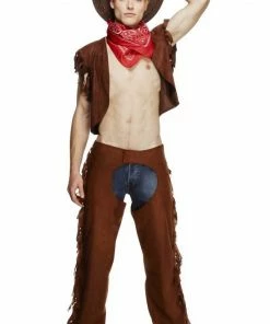 Smiffys All Mens Costumes Fever Ride 'Em High Cowboy Costume