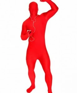 Body Republic Red Morphsuit All Mens Costumes