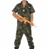 Generic All Mens Costumes Camo Commando