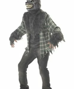 California Costumes Adult Full Moon Madness Wolf Halloween Costume All Mens Costumes