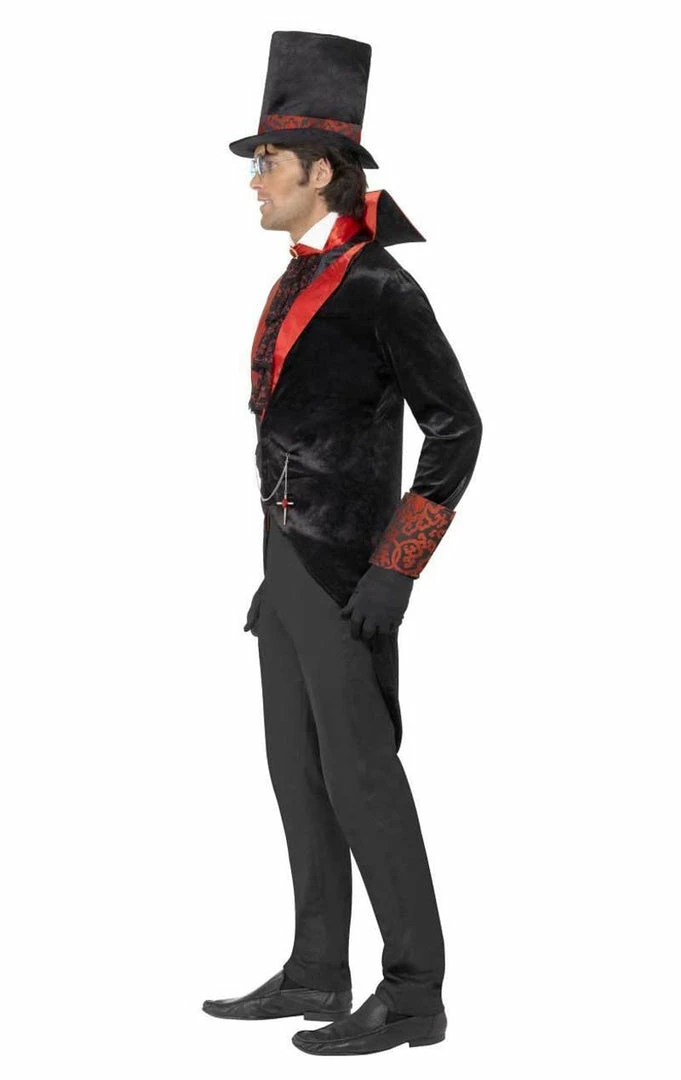 Smiffys All Mens Costumes Adult Dracula Halloween Costume