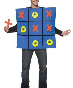 Rasta Imposta Adults Noughts And Crosses Costume