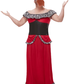 Smiffys Mens Bearded Lady Costume