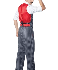 California Costumes Mens 1920s Pinstripe Mobster Costume All Mens Costumes