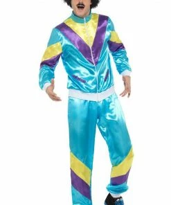 Smiffys Adult 80s Shell Suit Costume All Mens Costumes