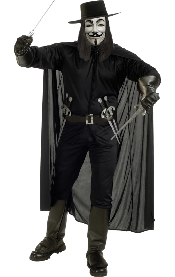 Rubies Adult V For Vendetta Costume All Mens Costumes