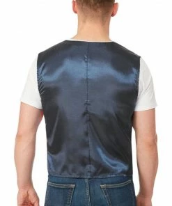 Generic Around The World Mens Union Jack Waistcoat