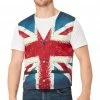 Generic Around The World Mens Union Jack Waistcoat