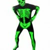 Body Republic All Mens Costumes Glow In The Dark Skeleton Morphsuit