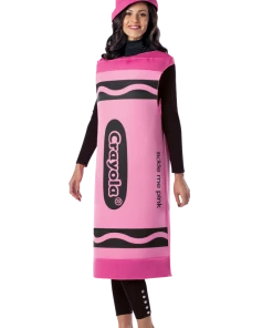 Rasta Imposta Crayola Crayons - Tickle Me Pink Costume All Mens Costumes