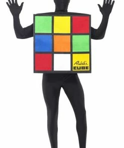 Smiffys All Mens Costumes Rubik's Cube Costume