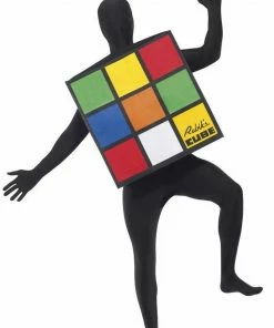 Smiffys All Mens Costumes Rubik's Cube Costume