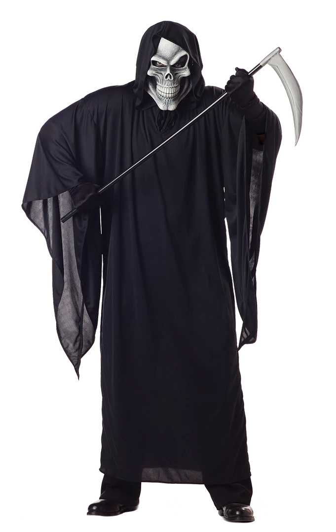California Costumes Grim Reaper Plus Size Costume All Mens Costumes