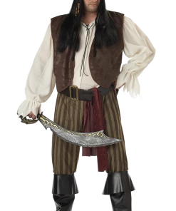 California Costumes All Mens Costumes Mens Pirate Plus Size Costume